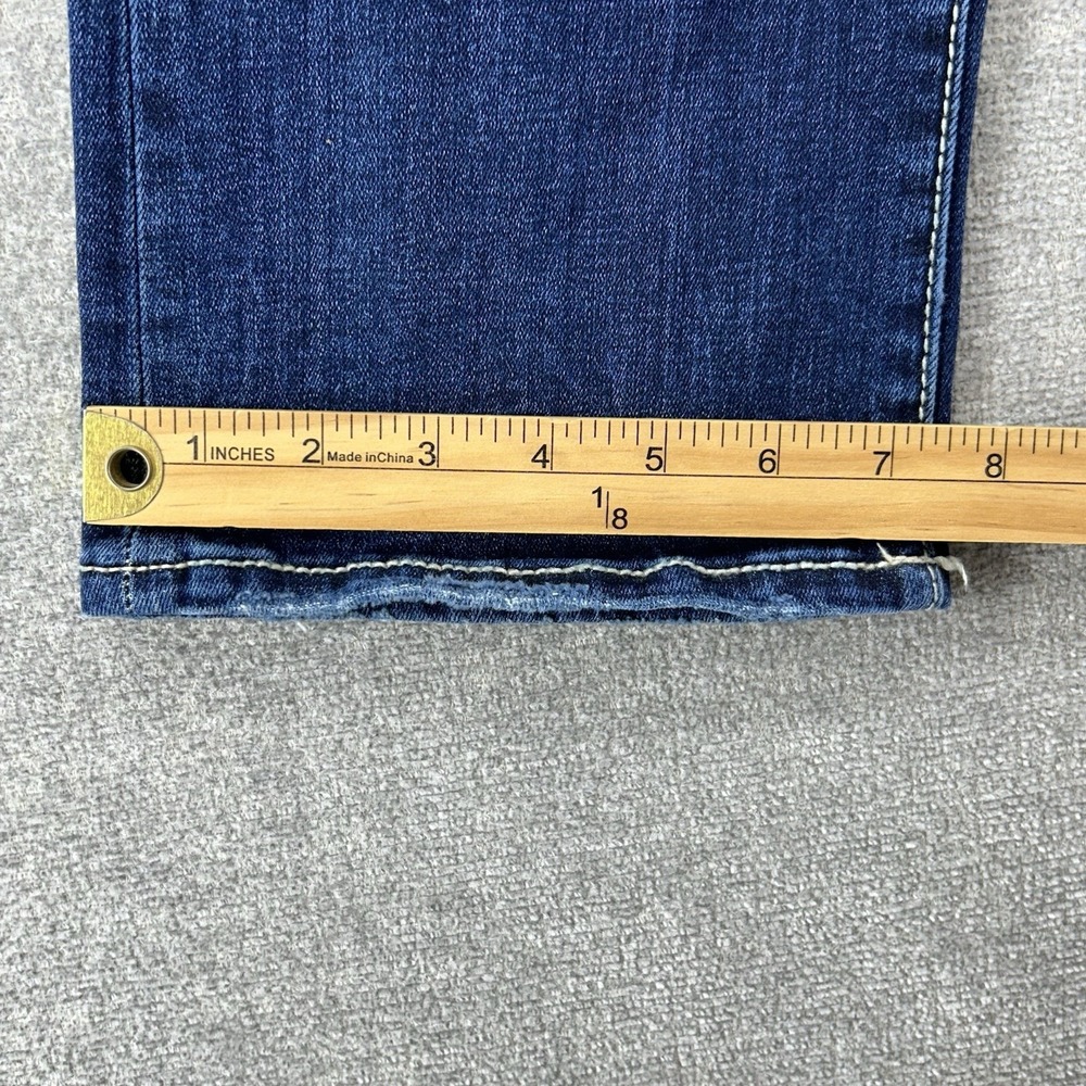 BKE Stella Slim Fit Low Rise Tailored Boot Cut Jeans Women Size 25X31.5 Blue - Picture 8 of 10